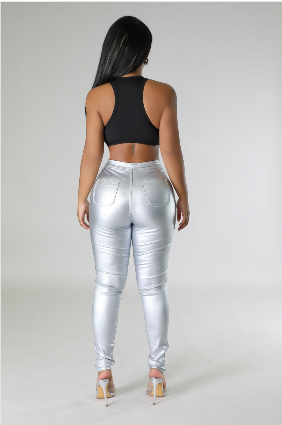Arianna silver pants