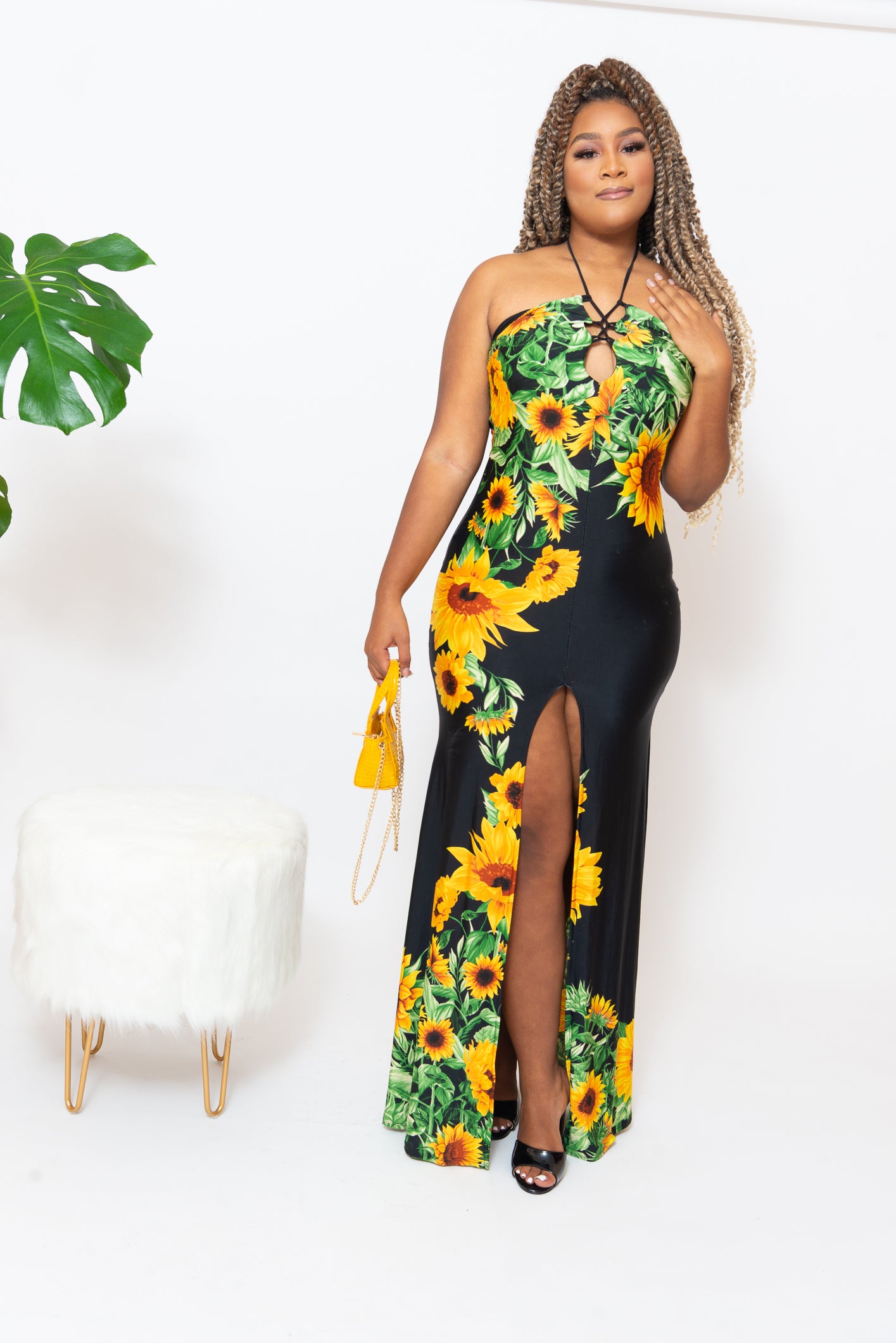 Sunflower Love Maxi Dress