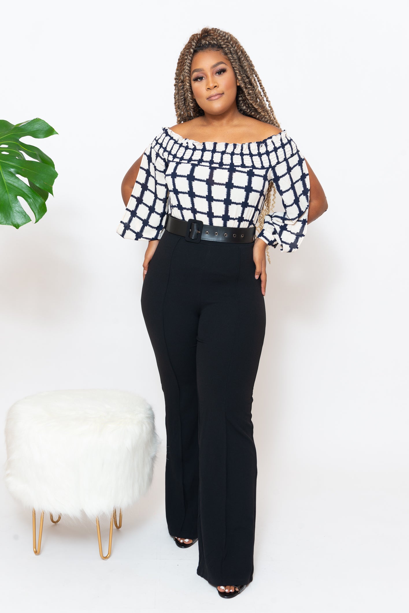 Savvy Belted Jumpsuit