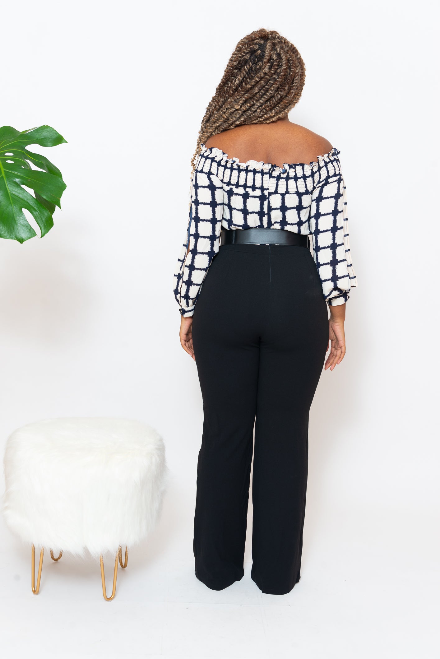 Savvy Belted Jumpsuit